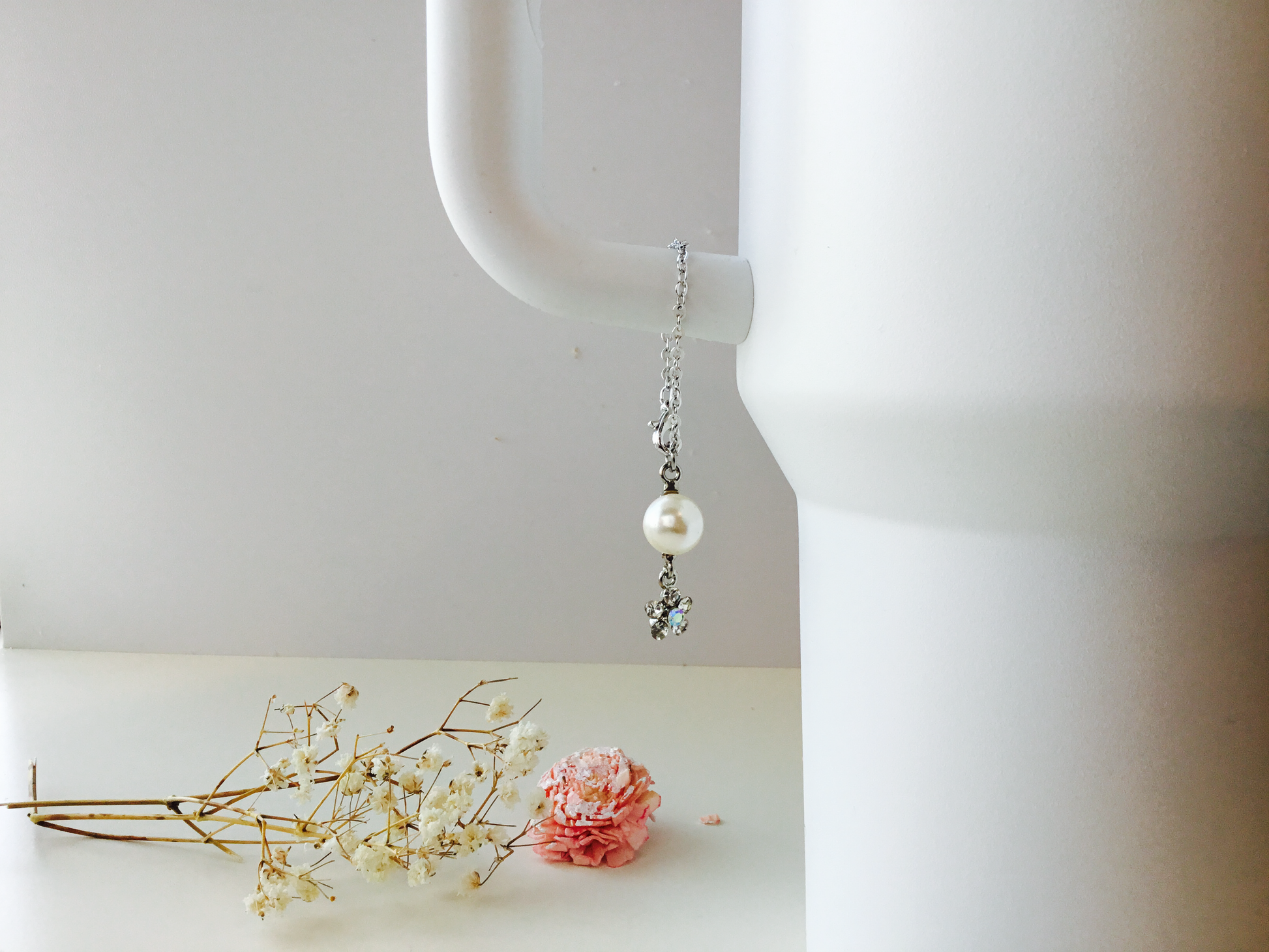 Water Bottle Charm  Flowerette Jewelers