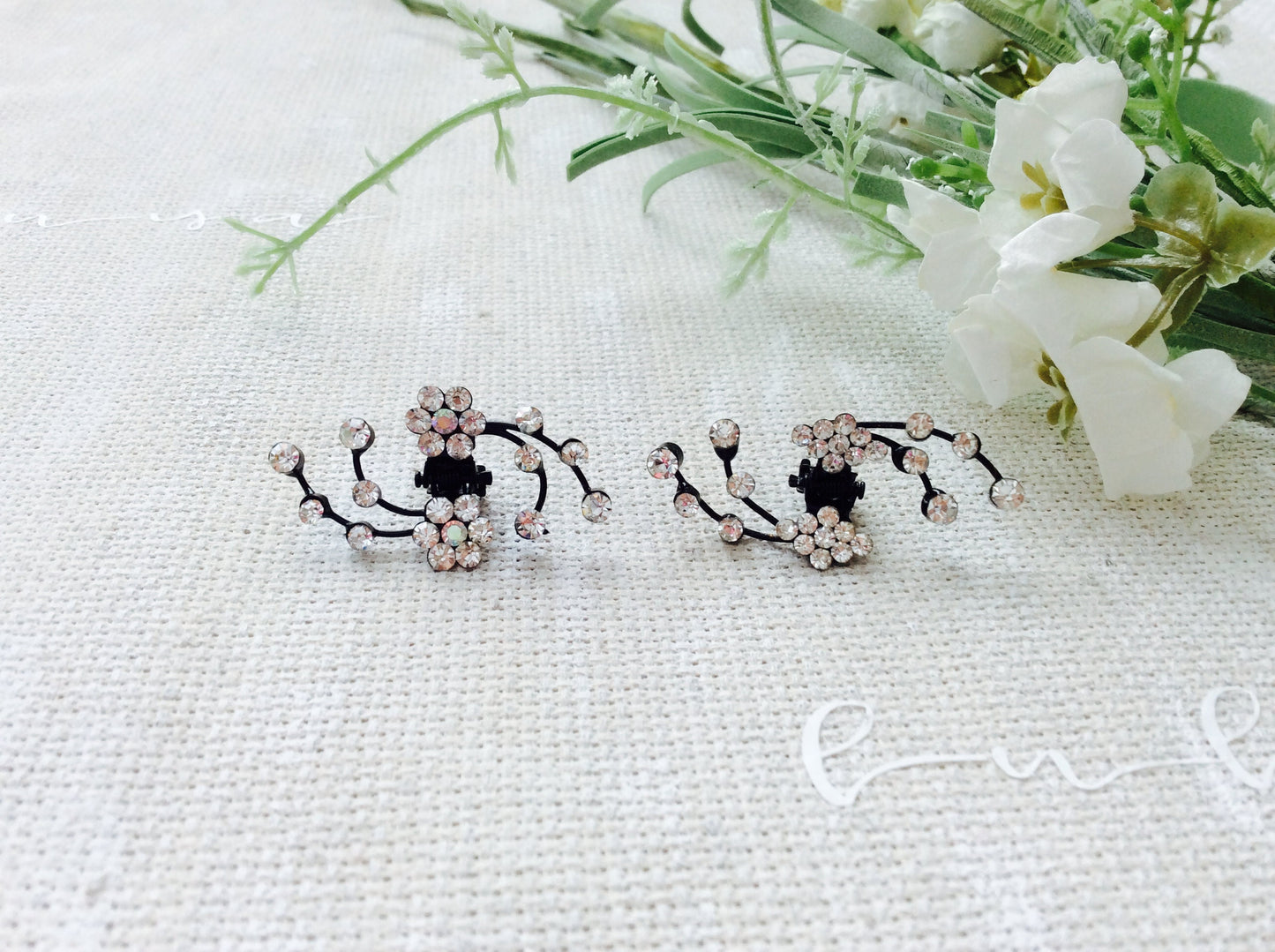 Hair Claw Clip Flower Vine Wedding Bridal Accessory