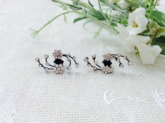 Hair Claw Clip Flower Vine Wedding Bridal Accessory