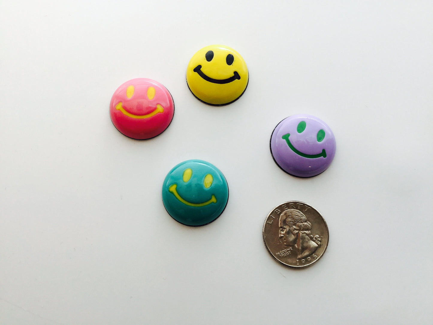 Golf Ball Marker & Hat clip Set Smiley Face Happy Face